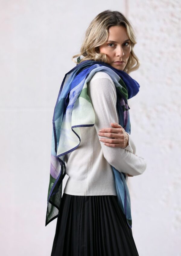 Schal Arlet blue von Shalls Barcelona