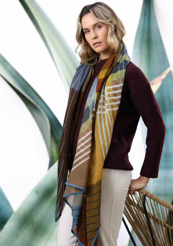 Schal Indy mauve von Shalls Barcelona