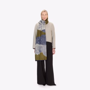 Schal Chouette khaki