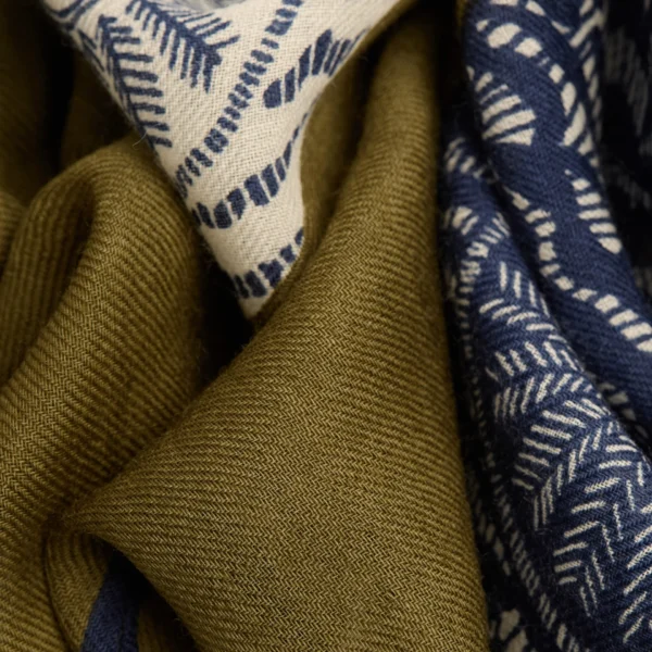Schal Chouette khaki – Bild 2