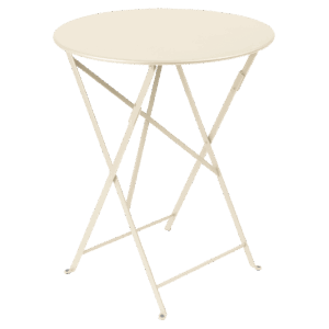 Von Fermob: Bistro Klapptisch d= 60 cm Farbe Lattebeige nur Abholung