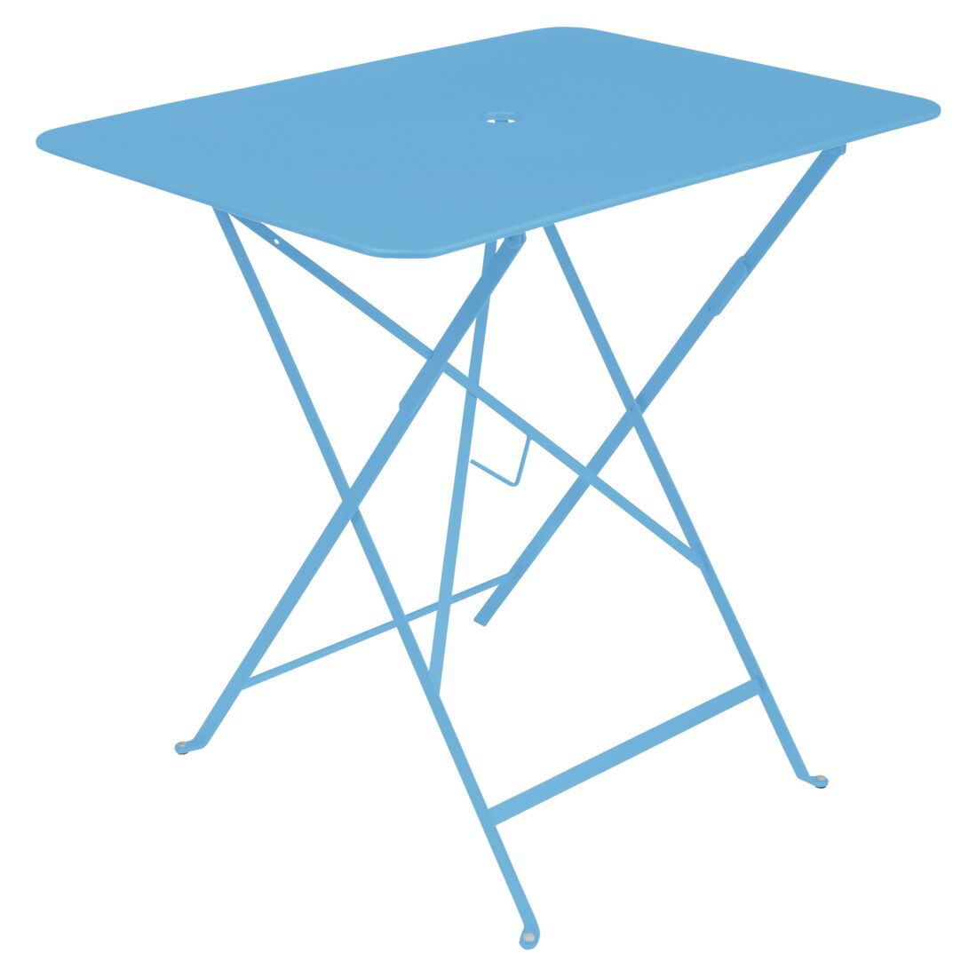 Von Fermob: Bistro Klapptisch 77 x57 cm Farbe Mayablue - nur Abholung