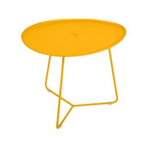 Von Fermob: Cocotte niedriger Tisch mit abnehmbarer Platte Farbe Honig nur Abholung