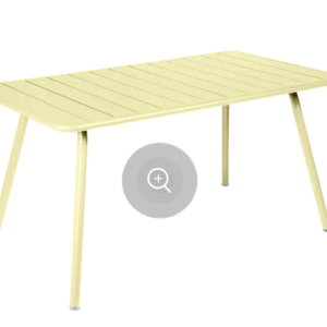 Von Fermob: Luxembourg Tisch 143 x 80 cm Farbe Zitronensorbet - nur Abholung