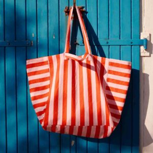 Lässige Shoppertasche Elisa Farbe Tomate-Candy